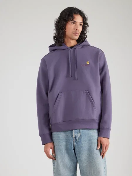 Carhartt WIP Mikina American Script slivková