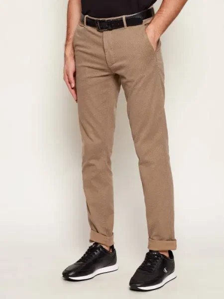 BOSS ORANGE Pantaloni chino bej