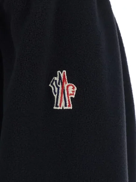 Bunda Moncler Grenoble s kapucí černá