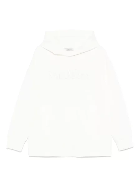 Hanorac cu glugă 's Max Mara cu broderie alb