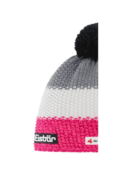 Căciulă Eisbär cu pompoane roz