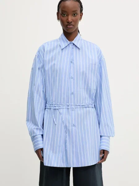 Sportmax cămașă din Firma cu guler clasic relaxed