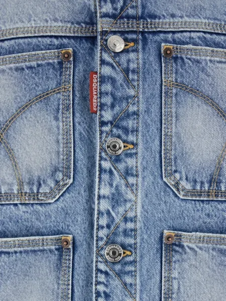 Geacă Dsquared2 albastru
