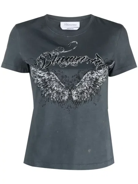 Tricou Blumarine cu imagine negru