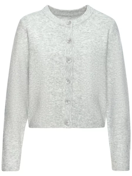 LASCANA Geacă tricotată deschis gri