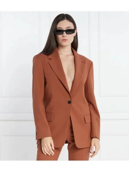 HUGO Sacou Agura | Straight fit maro