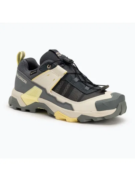 Bocanci de trekking pentru femei Salomon X ULTRA 5 GTX turbulence / sedona sage / yellow Iris galben