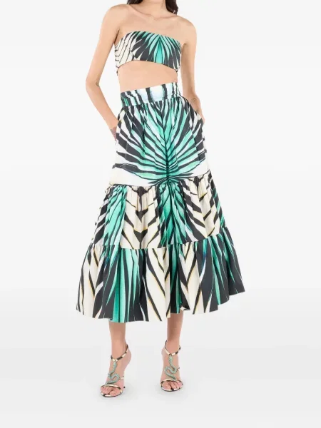 Fustă Roberto Cavalli albastru