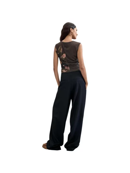 Pantaloni Desigual negru