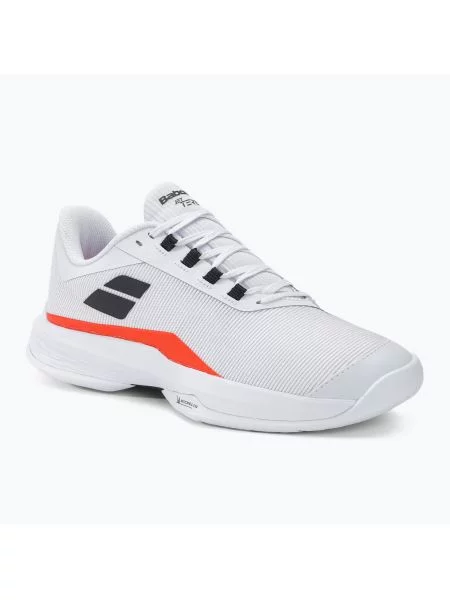 Buty do tenisa Babolat Jet Tere 2 All Court white/strike red białe