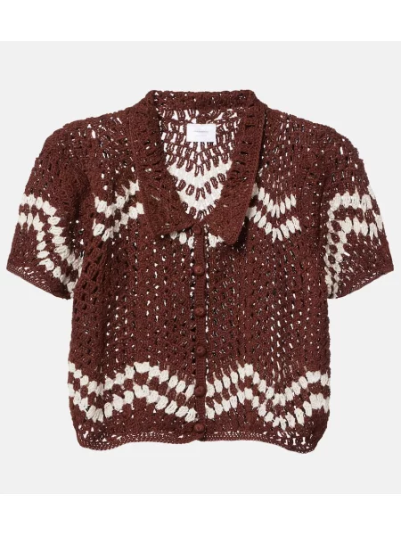 Top Anna Kosturova ošišan smeđa