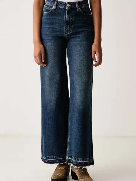 Zadig&Voltaire blugi wide leg pentru femei ELI