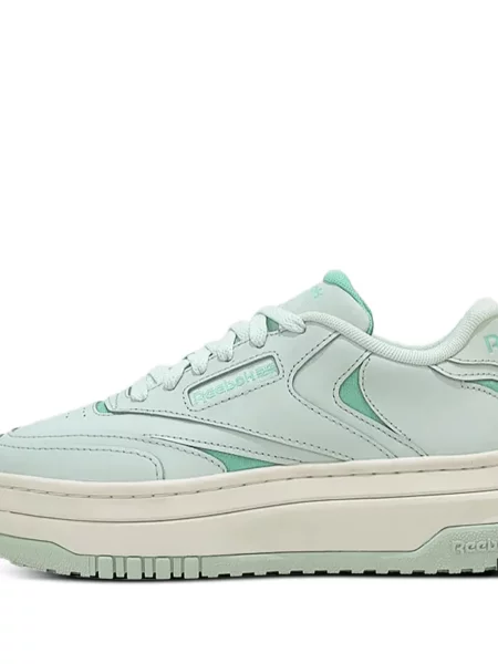 Sneakerși Reebok din piele verde