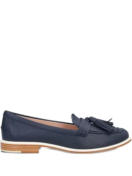 Кожени лоуфъри Tod's синьо