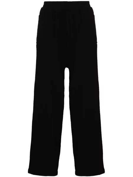 Pantaloni Undercover de lână alergare negru