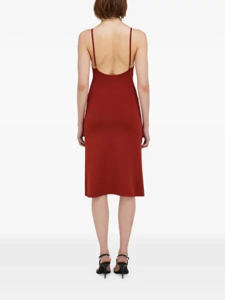 Rochie Ferragamo tricotate roșu