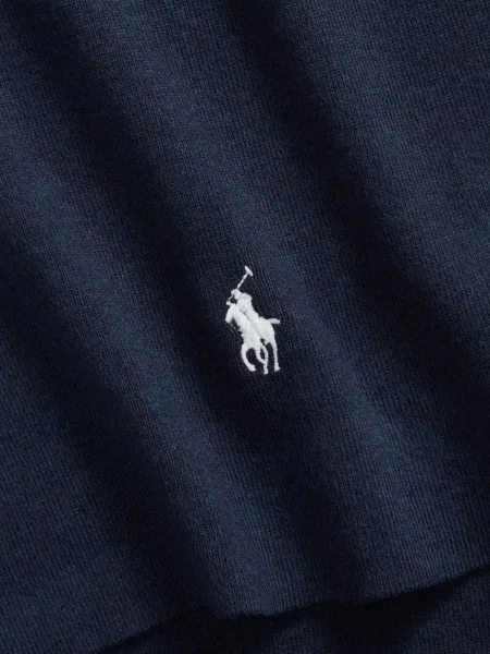 Polo Polo Ralph Lauren από ζέρσεϋ με αυτόγραφο μαύρο