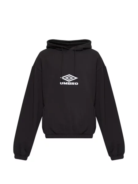 Hanorac cu glugă Umbro cu imagine cu cordon negru