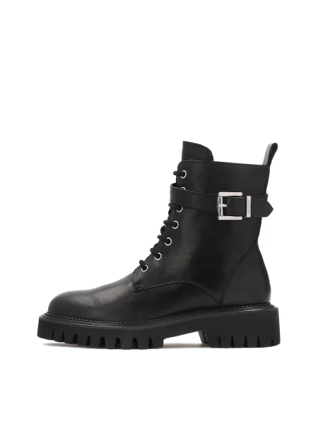 Kazar Ghete cu șireturi negru