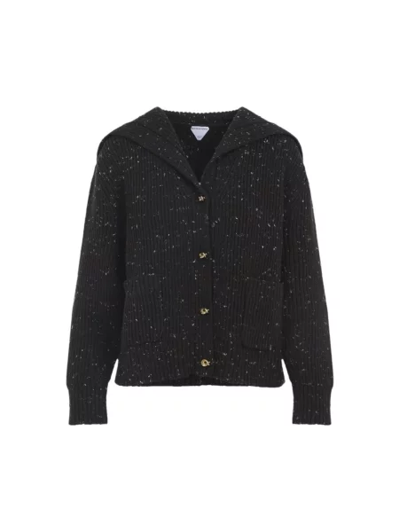 Kardigan Bottega Veneta czarny
