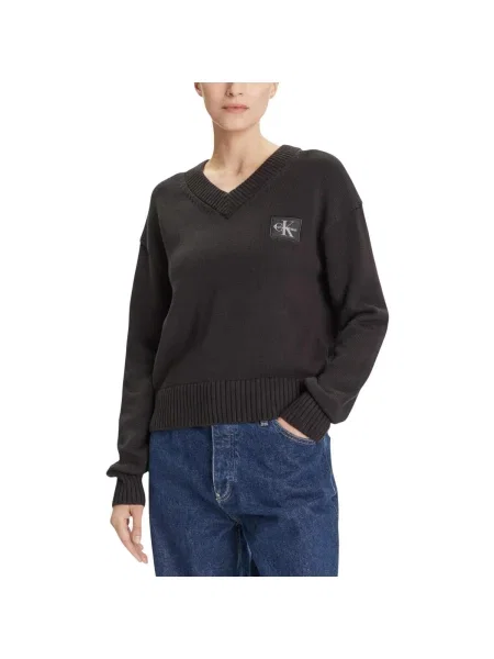 Mikina Calvin Klein Jeans čierna