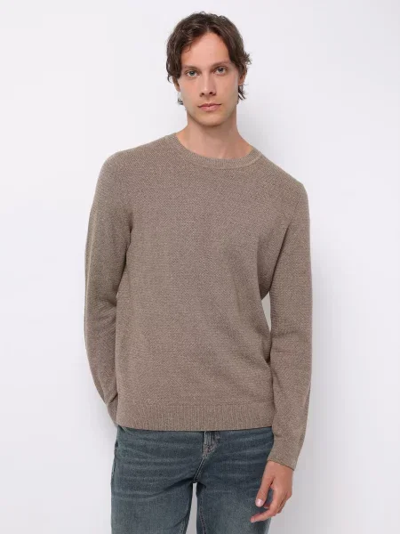 Джемпер Colin’s комбінований верх бежевий