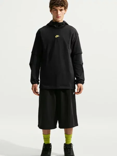 Nike Sportswear majica za žene od pamuka Premium Essentials crna