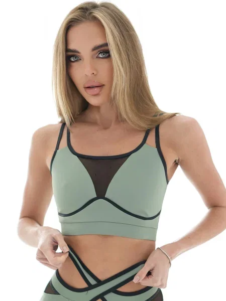Топ спортивний Nova Vega м'ятний