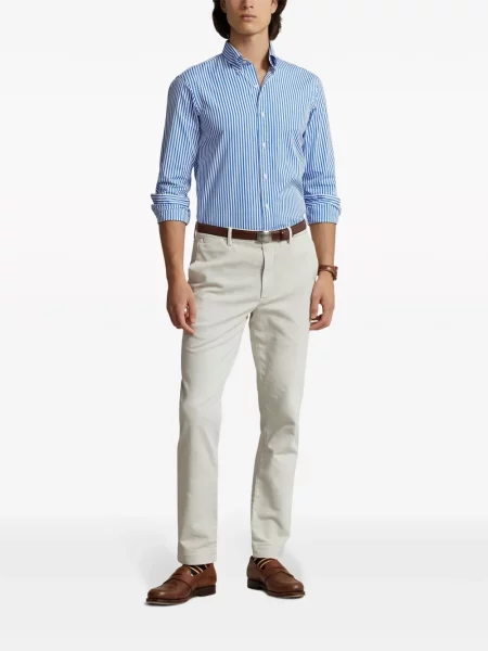 Ursuleț de pluș tricou polo Polo Ralph Lauren din țesătură twill clasic albastru