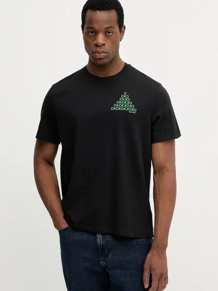 Tričko Calvin Klein Jeans černá