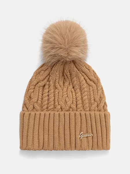 Шапка Guess KENDRA бежово