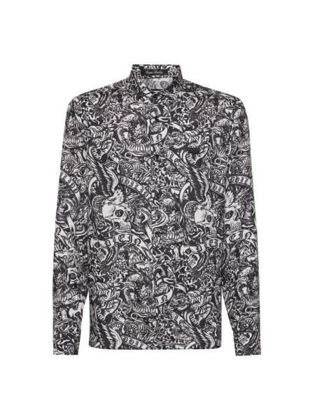 Koszula Philipp Plein casual czarna