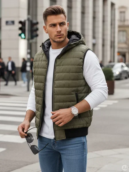 Kamizelka Dstreet zielona