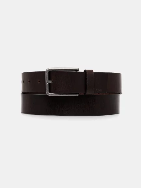 Calvin Klein Usnjen pas rjava