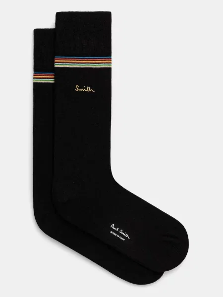 Чорапи Paul Smith черно
