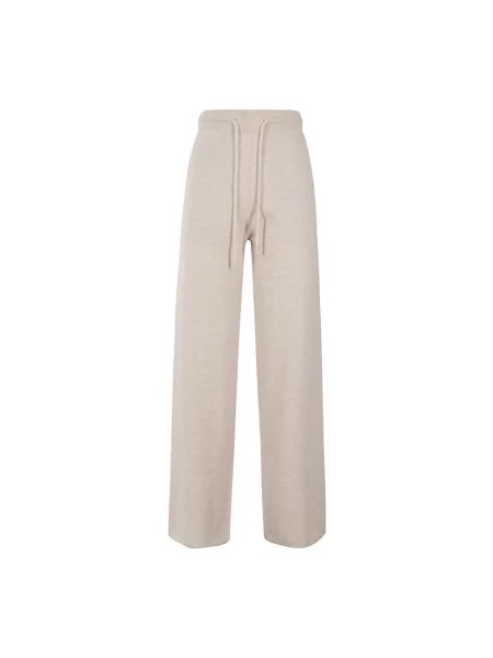 Spodnie Max Mara brązowe