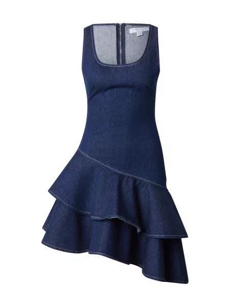 TOPSHOP Šaty ANNIE denim modrá