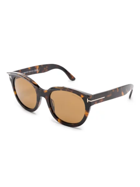 Saulės akiniai Tom Ford Eyewear ruda