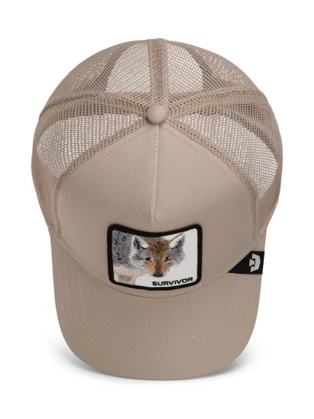 Goorin Bros шапка с козирка Survivor Trucker бежово