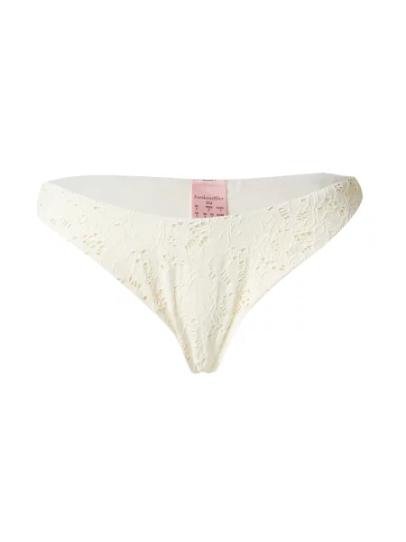 Hunkemöller Slip costum de baie murdar alb