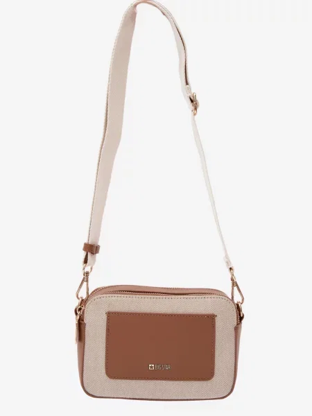 Crossbody torbica Big Star Shoes rjava
