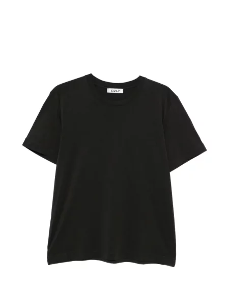 Tricou Cdlp cu decolteu rotund negru
