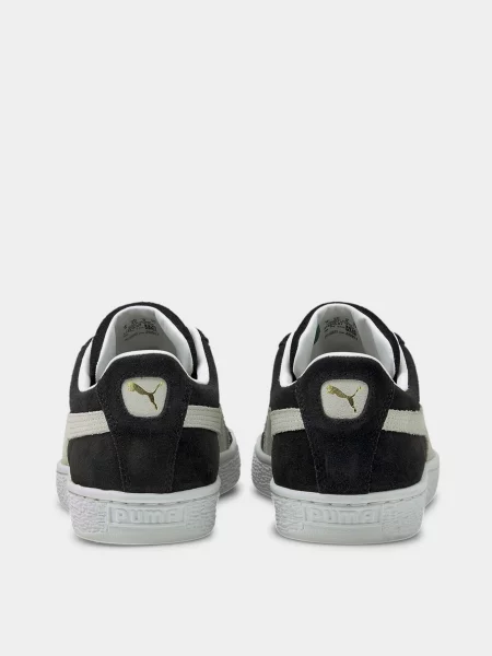 Замшевые классические кеды Puma черные