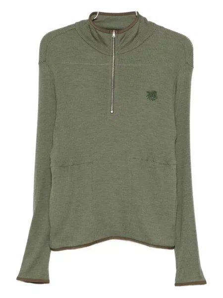 Patentni zatvarač na pola vesta Ranra zelena