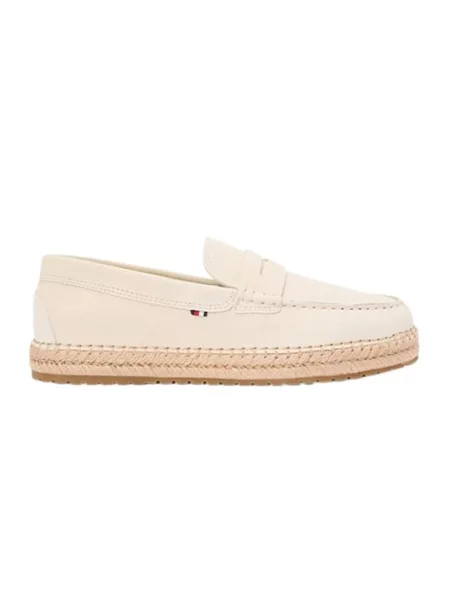 Tommy Hilfiger espadryle zamszowe FLEXIBLE HILFIGER SDE ESPADRILLE beżowe