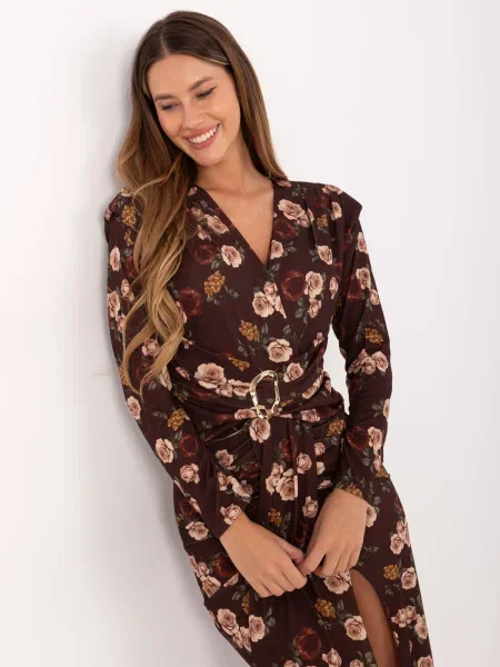 Odgovarati haljina Italy Moda smeđa