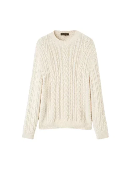 Sweter Loro Piana z kaszmiru biały
