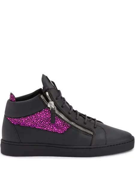 Sneakerși Giuseppe Zanotti Kriss din piele negru
