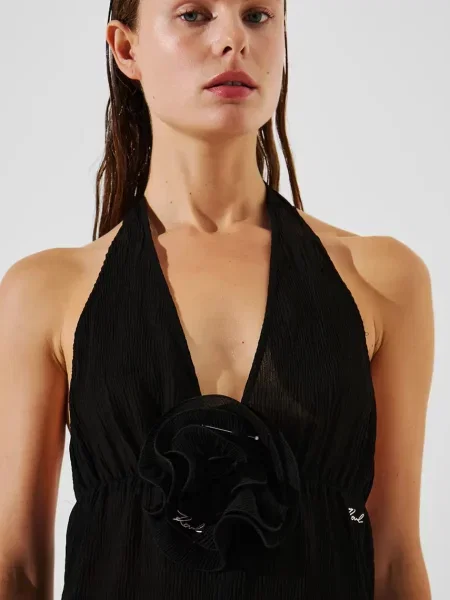 Costum de baie Karl Lagerfeld negru