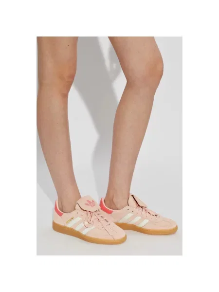 Sneakersy Adidas Originals skórzane różowe
